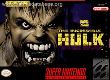 Cover Incredible Hulk, The for Super Nintendo